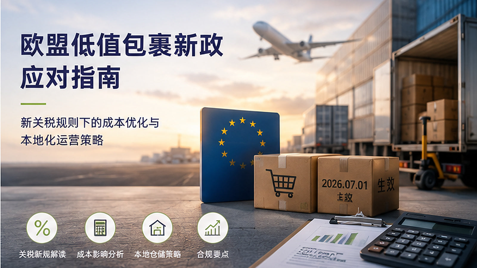 欧盟取消150欧元关税豁免：2026品牌物流与税务应对指南